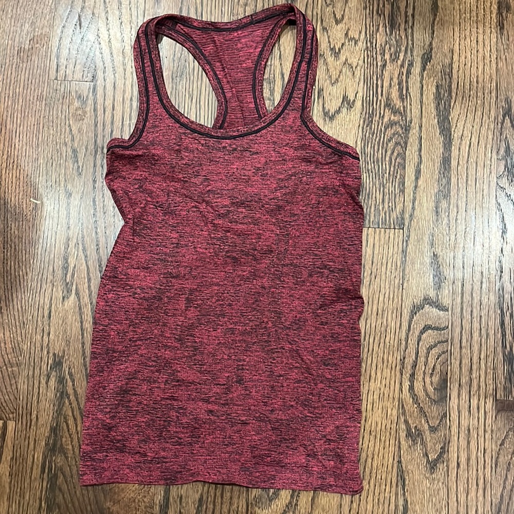 LULULEMON Fitted Running Tanktop - SIZE 2 (will donate if not sold in 3 days)